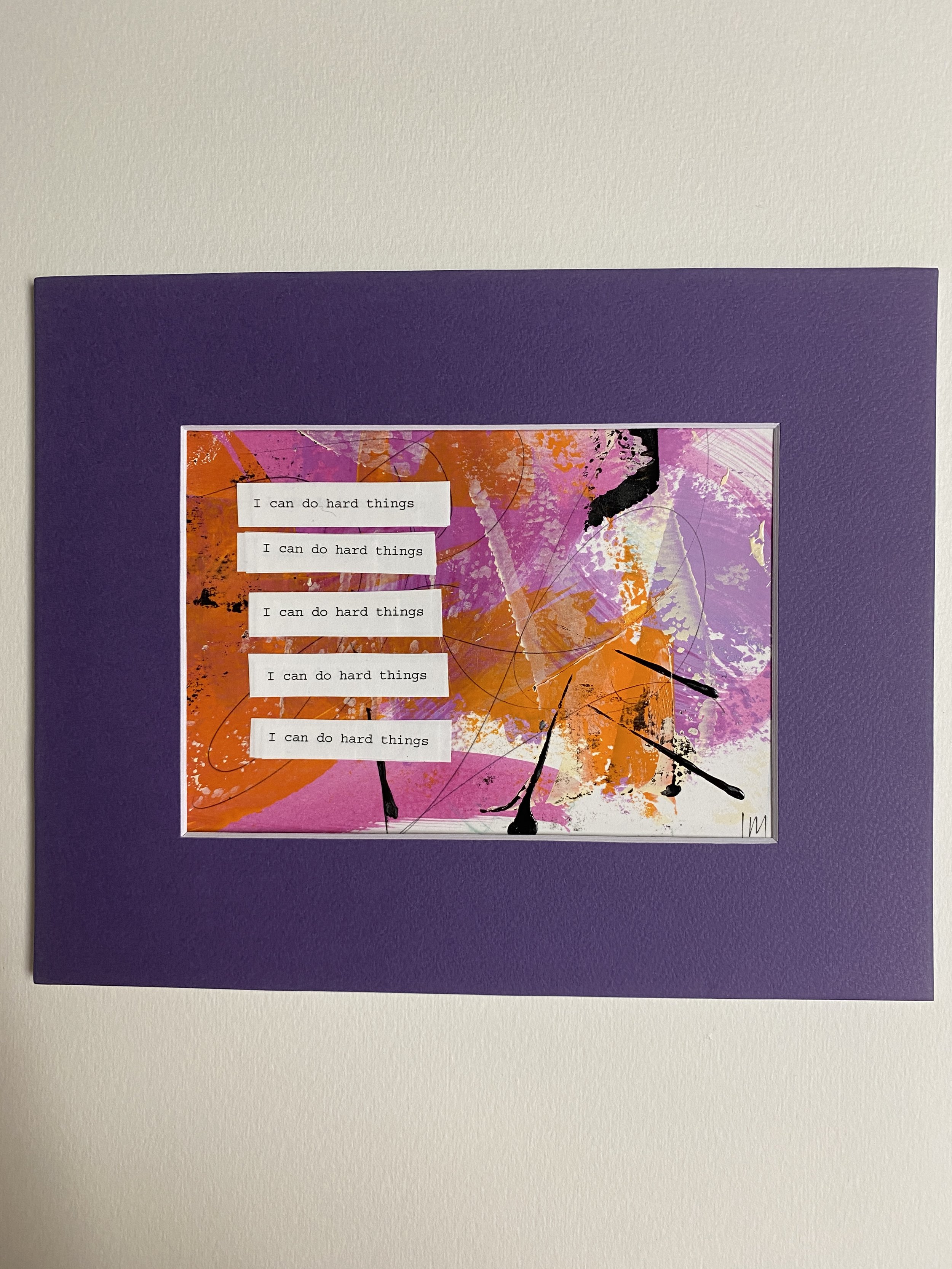 I can do hard things