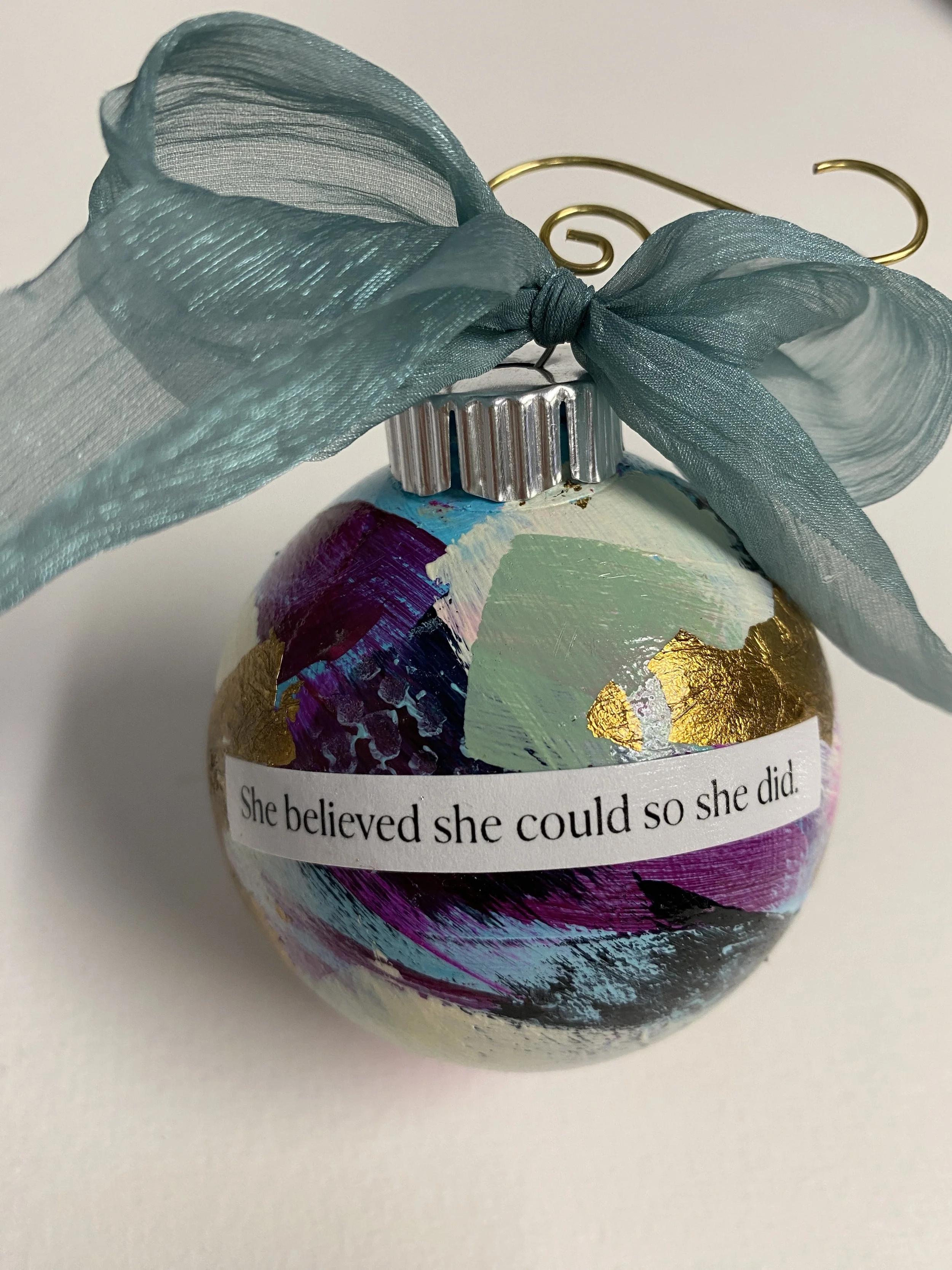 She believed she could