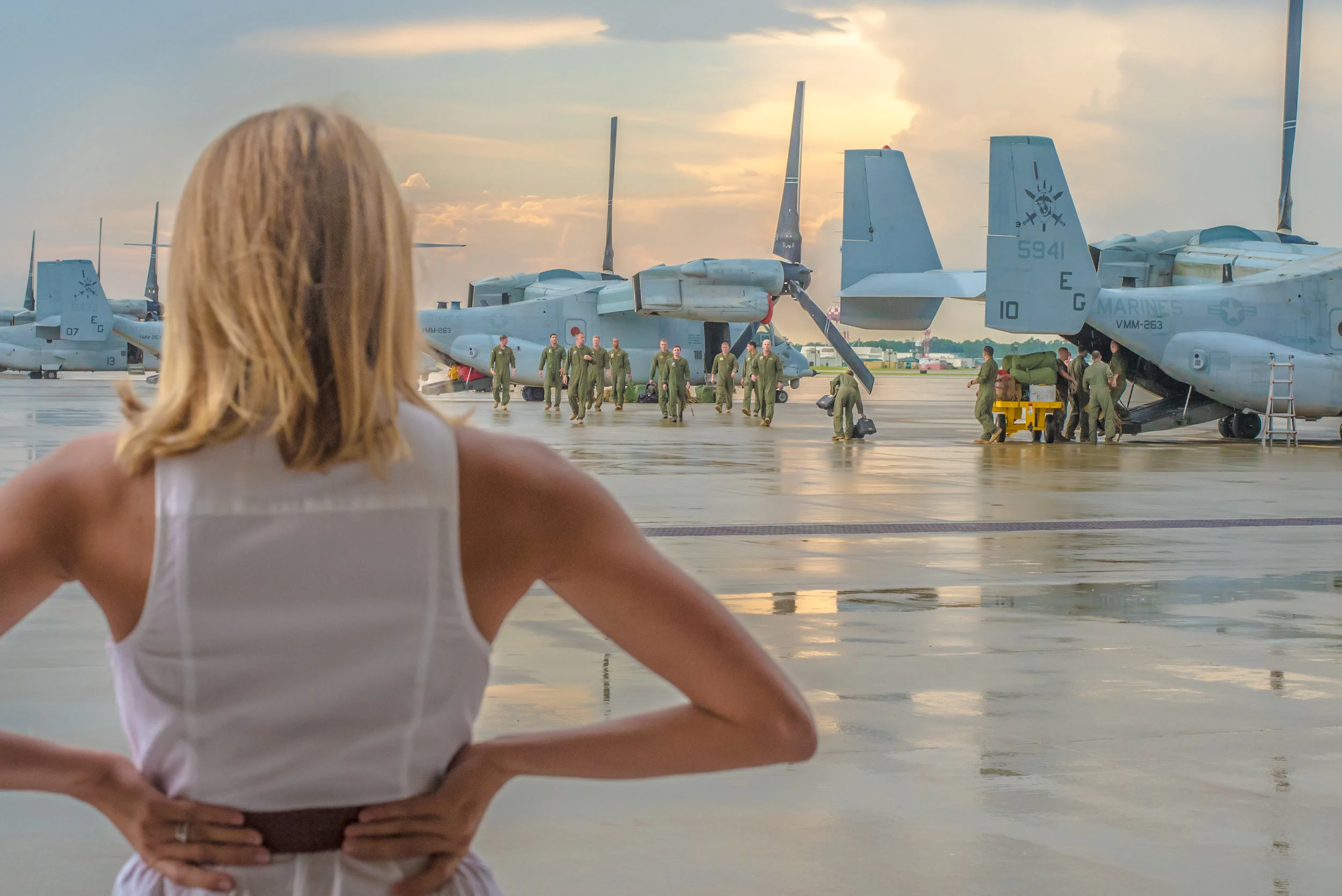 Military Homecoming - Camp Lejuene, NC 2016