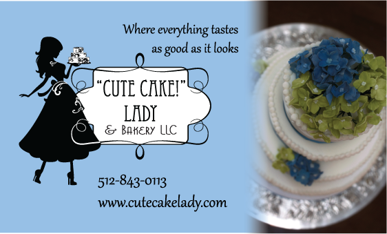 “Cute Cake!” Lady- Knox Financial Services Completed work- logo, business card, note cards. trifolds, car decals, banner for trade show…
