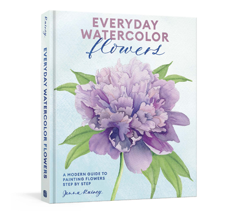 Legion Paper - Everyday Watercolor Flowers by Jenna Rainey Sneak Peek!