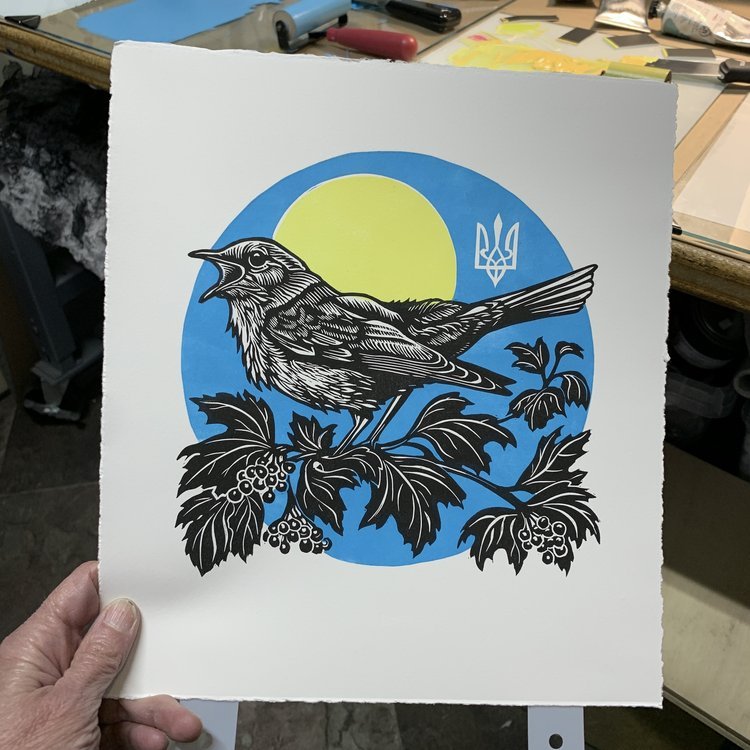 4 Papers for Beginners – Linocut Printmaking - Mary Is Contrary