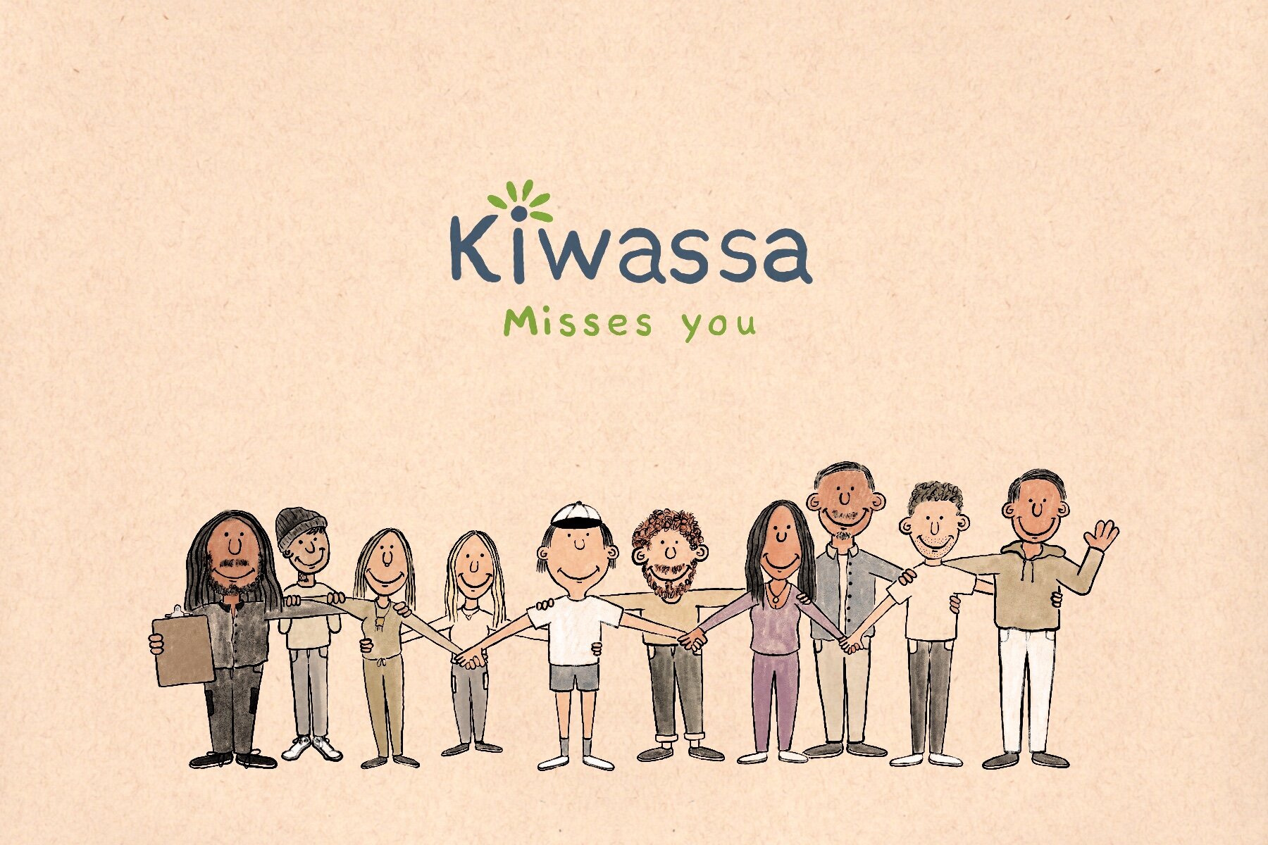 A postcard for Kiwassa's after-school program