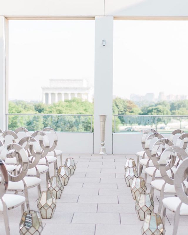 Ceremony View Goals or Nah? .
.
.
Photo: @luck_love_photography 
Venue: @usipeace 
Rentals: @tablemannersdc 
Decor: @duranfloraldesignllc