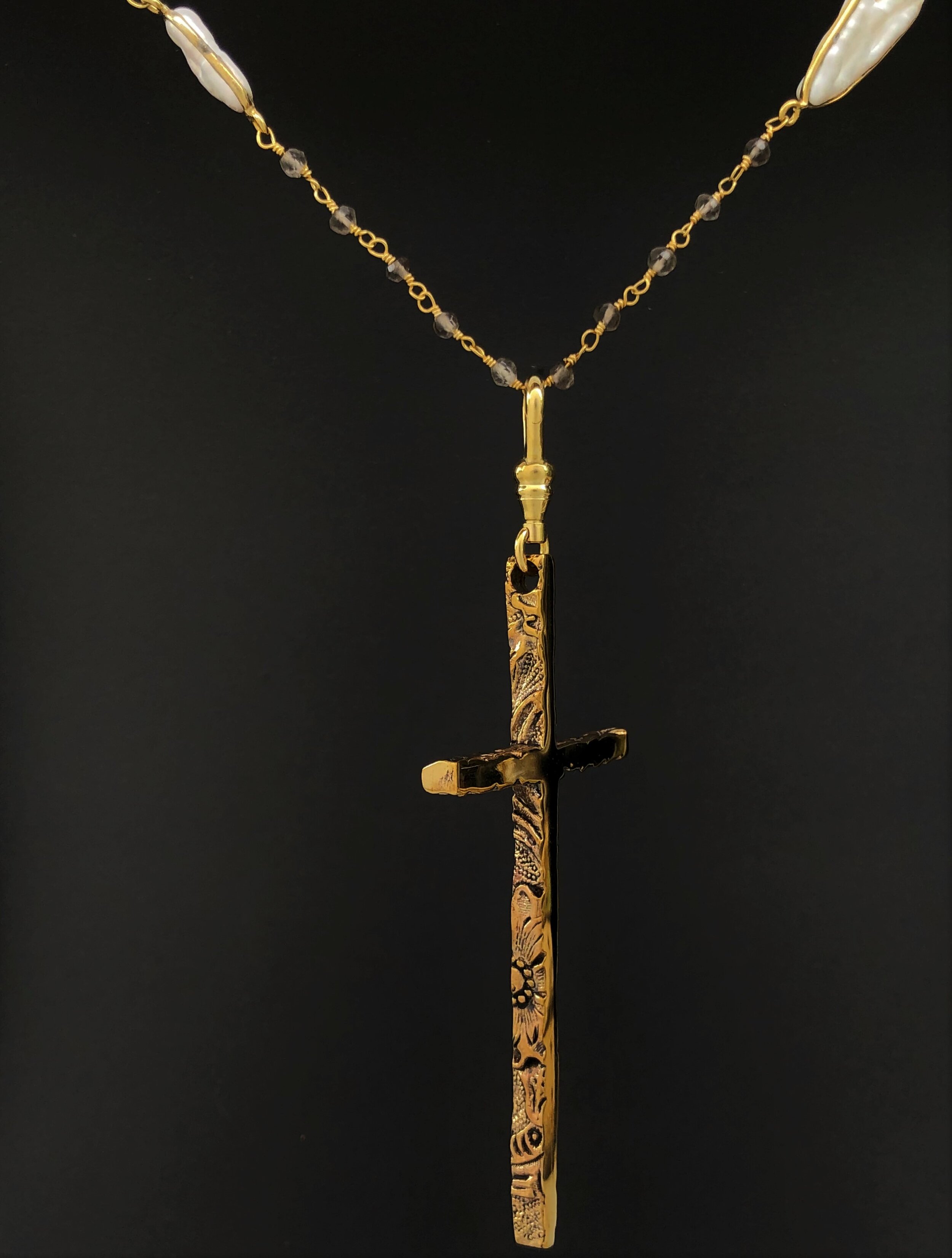 Graced in Gold and Pearls