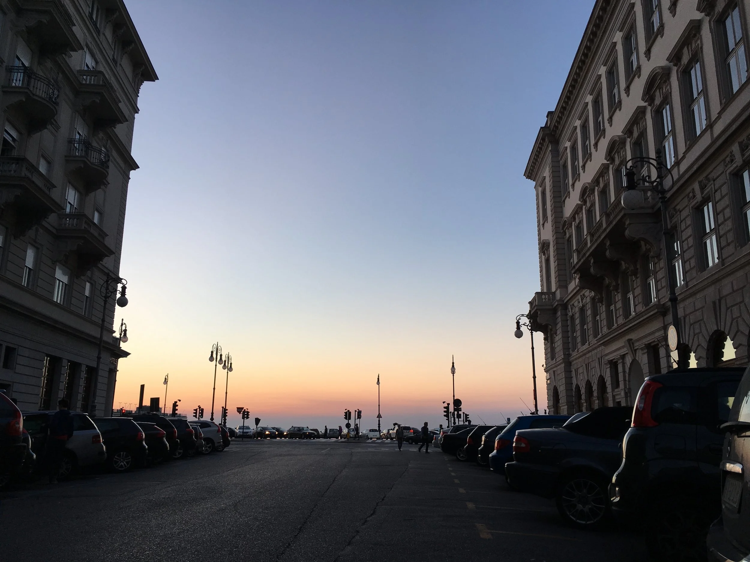 Trieste is very romantico.