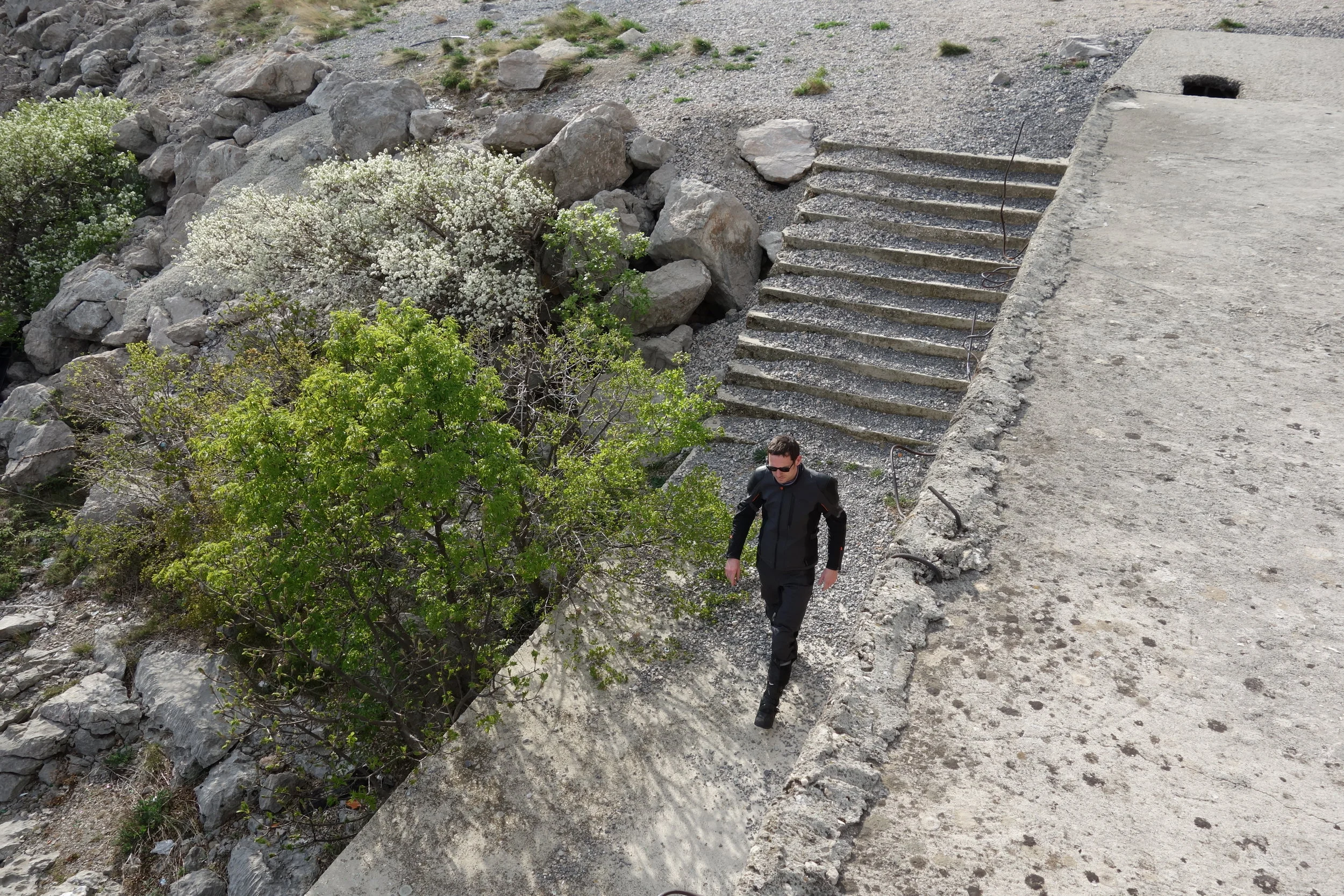 An old bunker in the middle of nowhere.