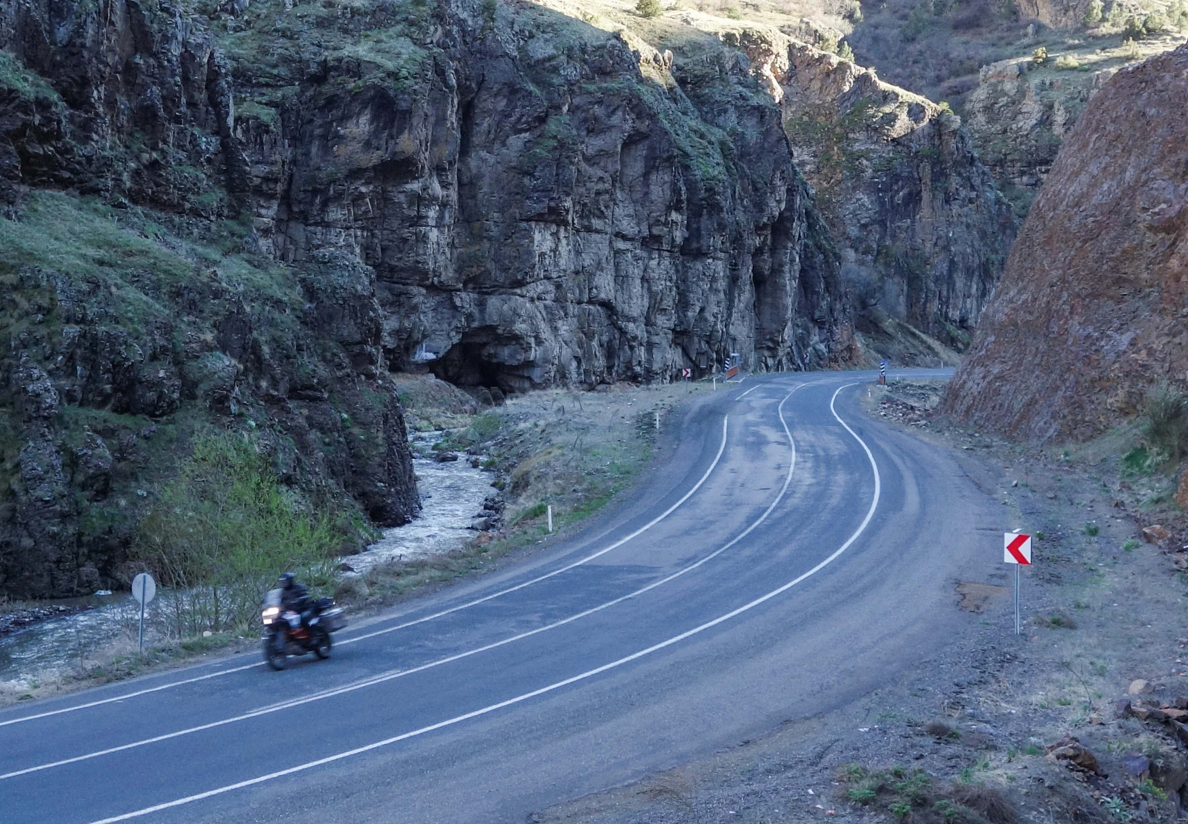 For eastern Turkey this is a very small road.
