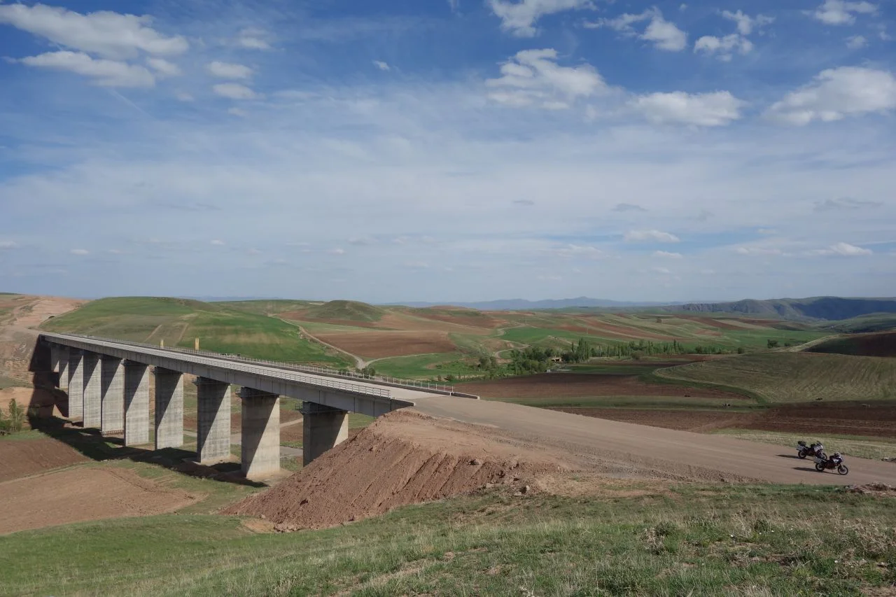Brand new bridge.