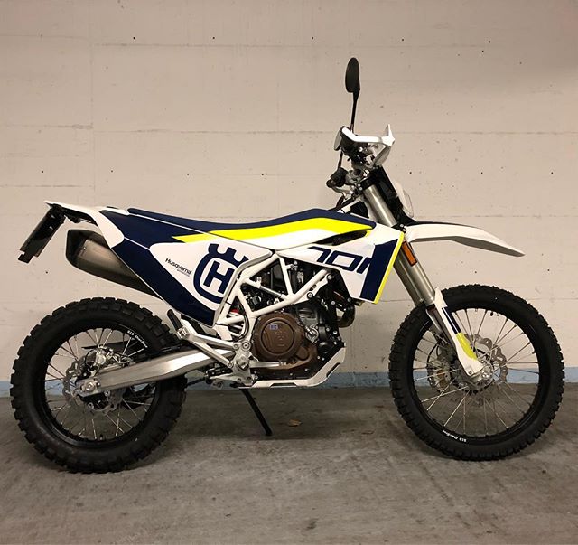 New ride! Can&rsquo;t wait for the weather to change. #husqvarna701 #husqvarna #advlife #enduro #berlin #goawaywinter