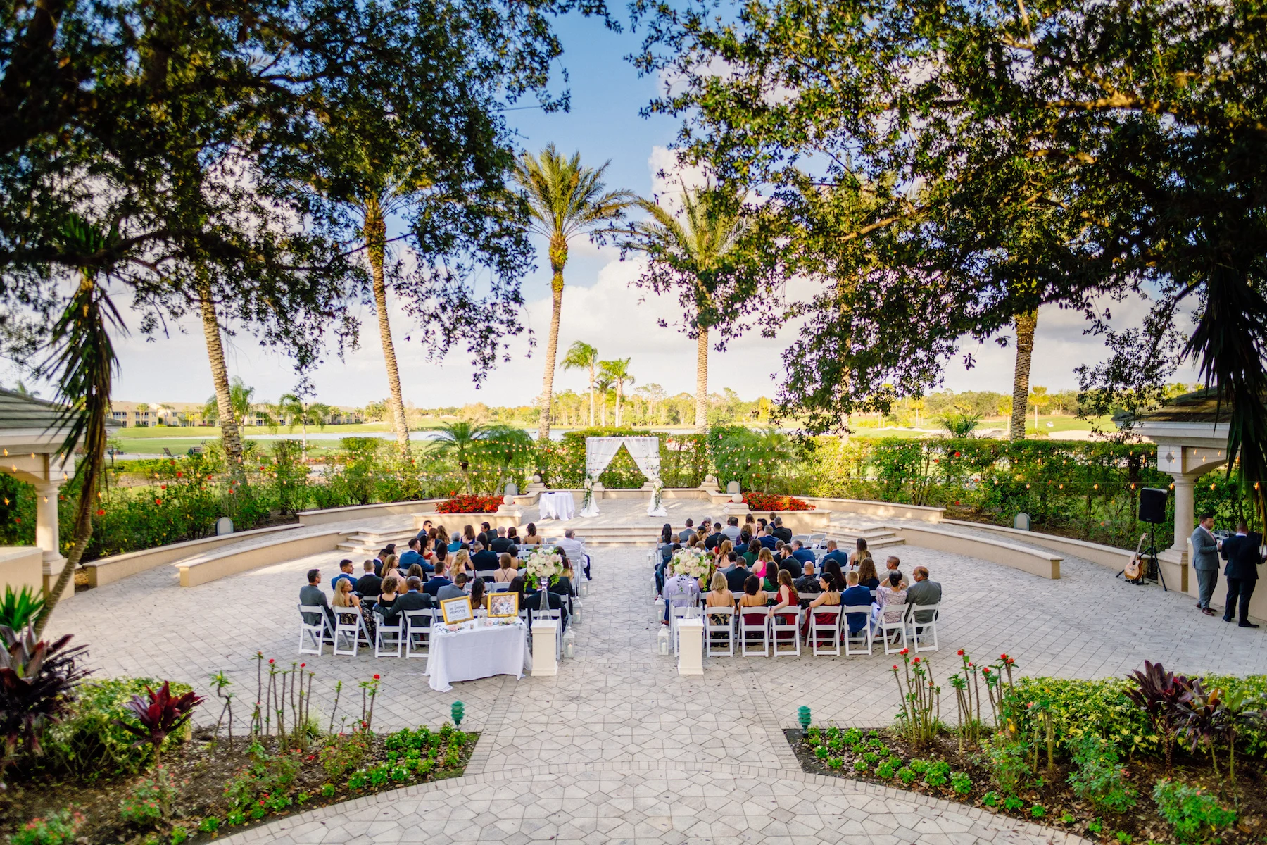 The Strand Naples weddings Ceremony Outdoors Patio Matt Steeves.jpg