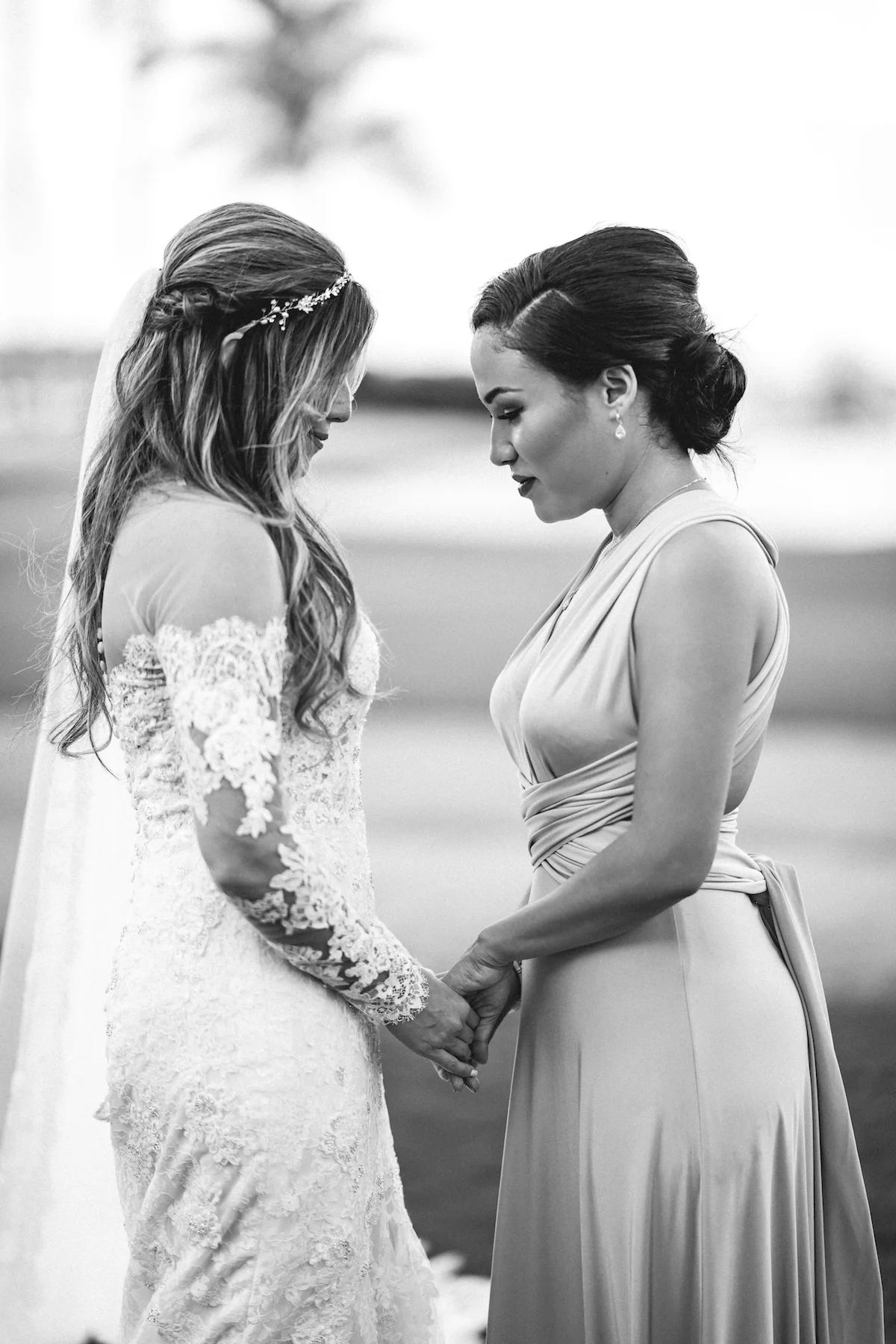 Bride and Maid of Honor Wedding Matt Steeves Naples FL.jpg