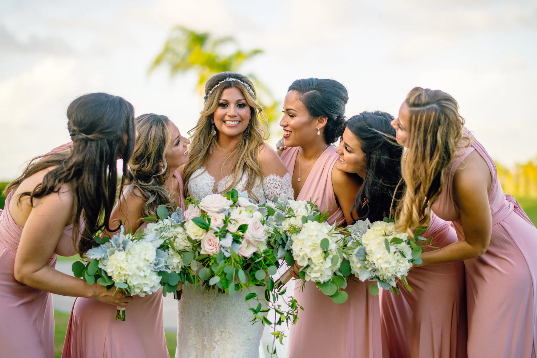 Pink Bridal Party Fort Myers Naples FL Weddings Matt Steeves.jpg