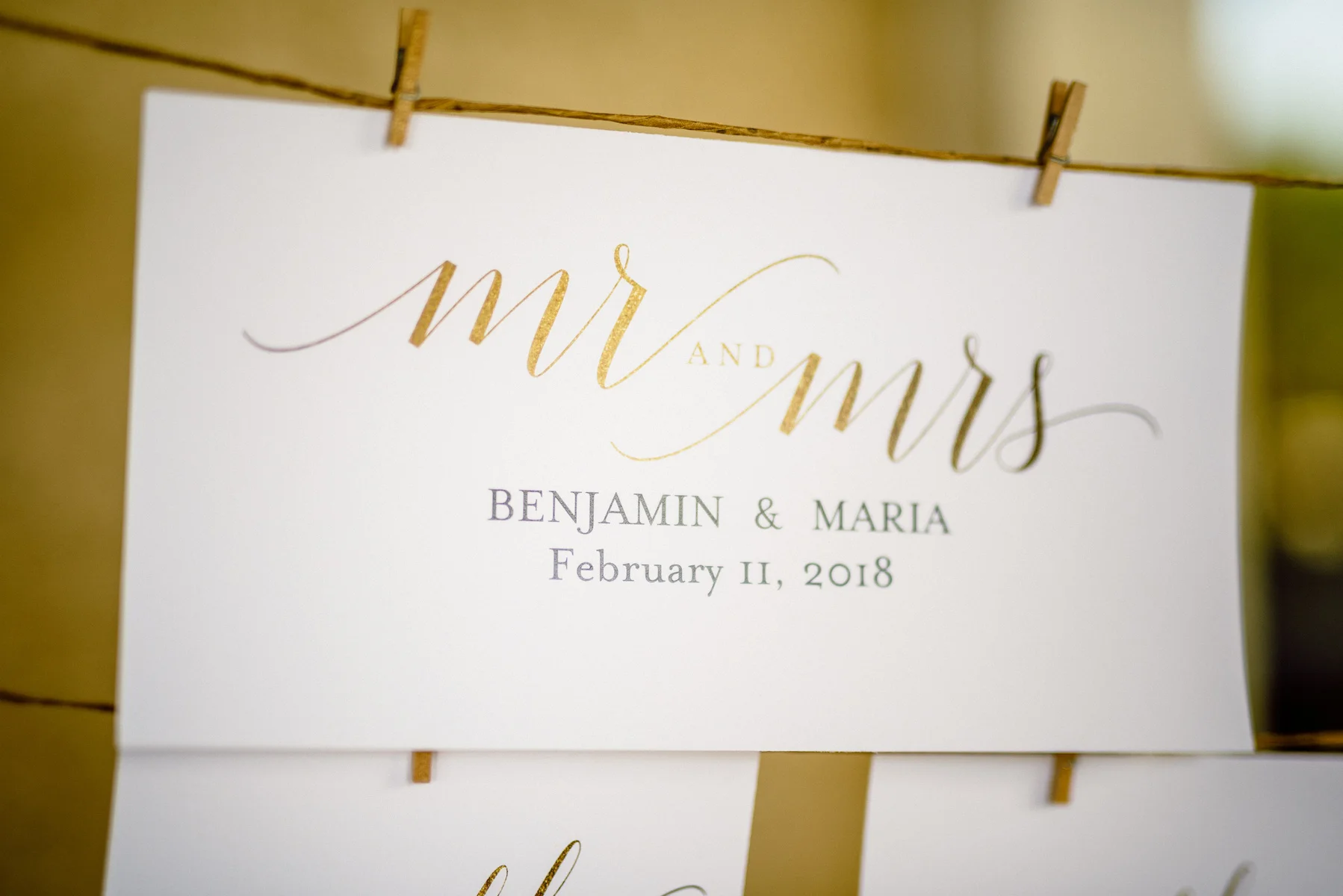 Wedding Reception Escort Card Display Naples Matt Steeves Photography.jpg