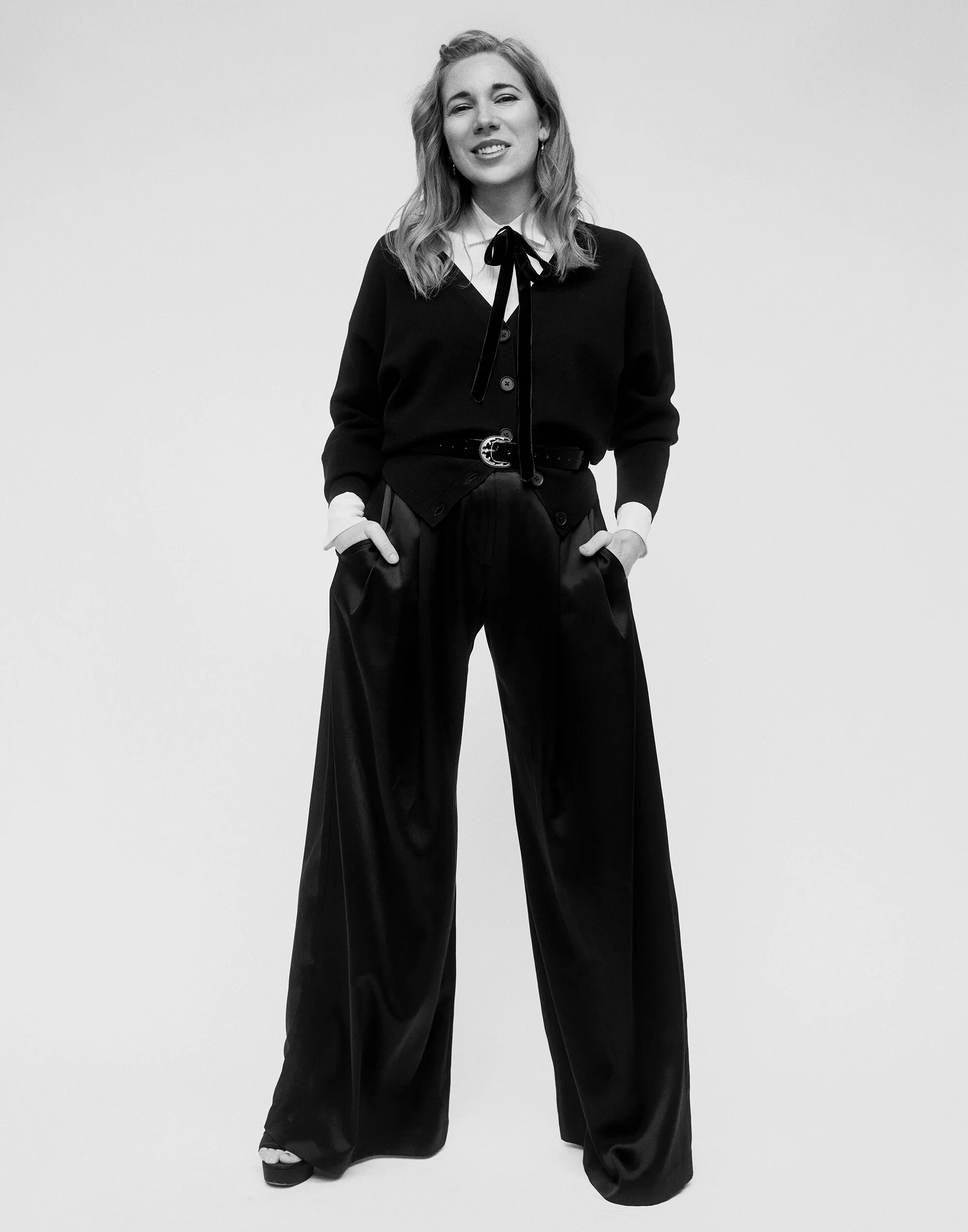 Interview with Dressember founder Blythe Hill (pictured here).  Photographer: Christian Hogstedt