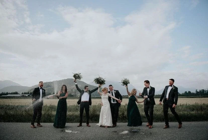  flowers , bride , groom , white and greenery wedding , boho wedding , vancouver florist , chilliwack florist , pampas grass , wedding , fraser river lodge , wedding florist , wedding inspiration , white rose , eucalyptus , ceremony , arch , bridal p