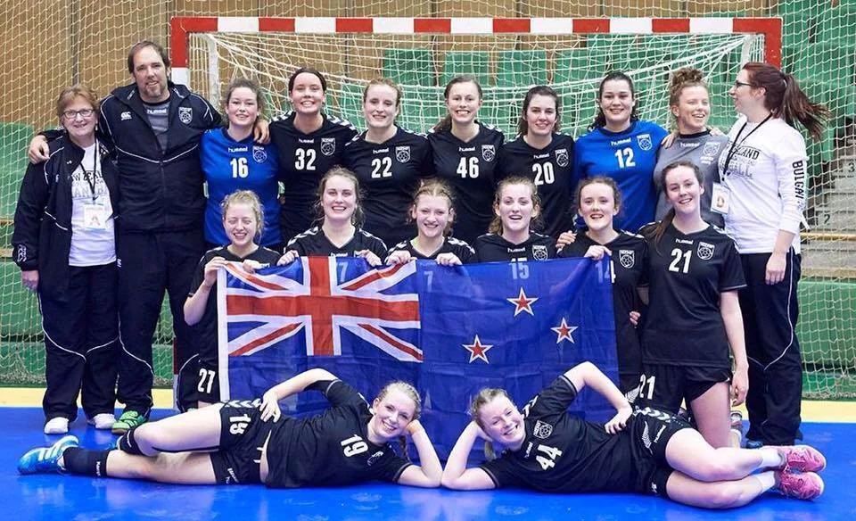 NZU20 Women's Team, IHF Trophy Intercontinental Tournament, Gabrovo, Bulgaria October 2015