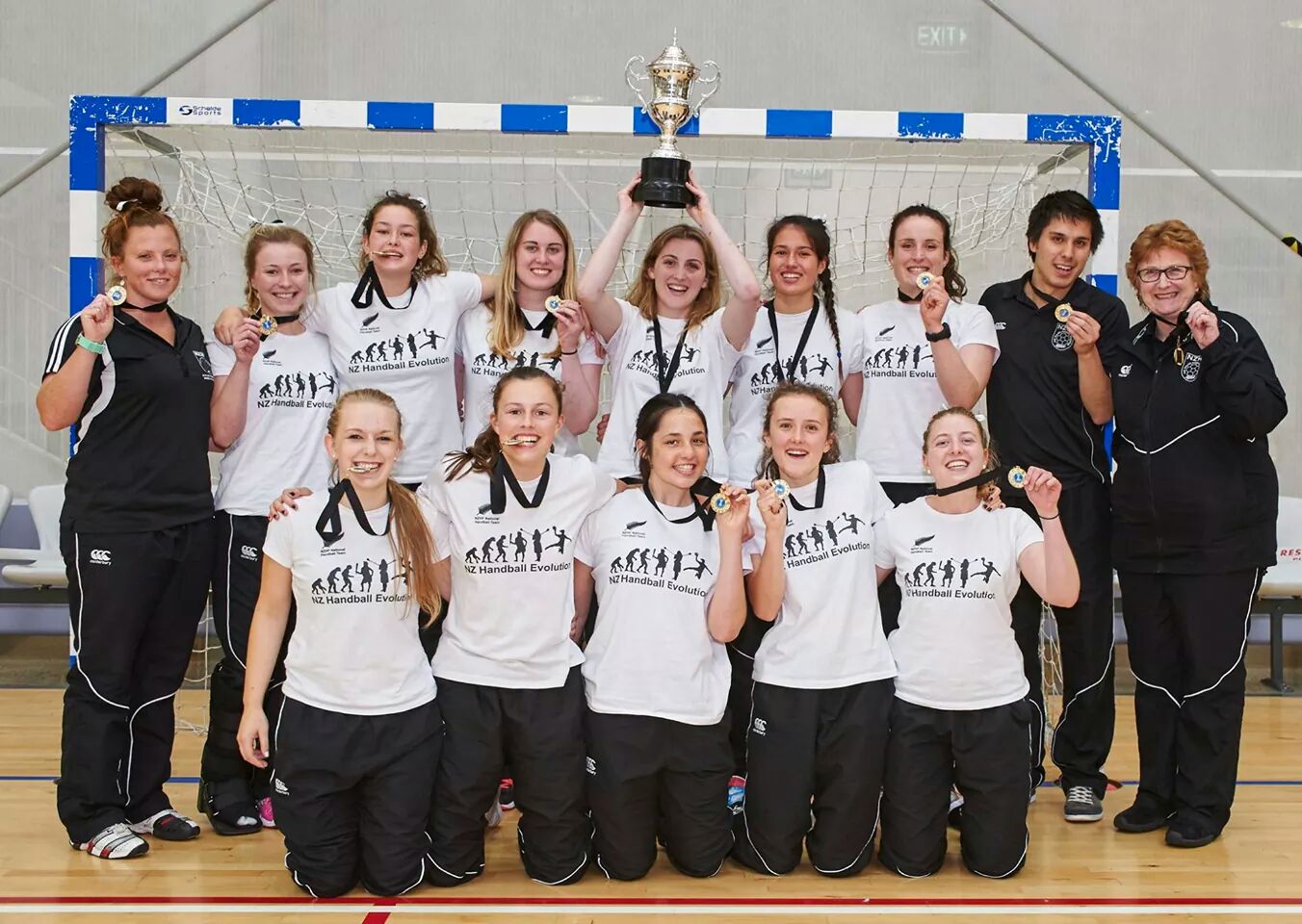 NZ Junior Women Team - IHF Trophy Winners 2014