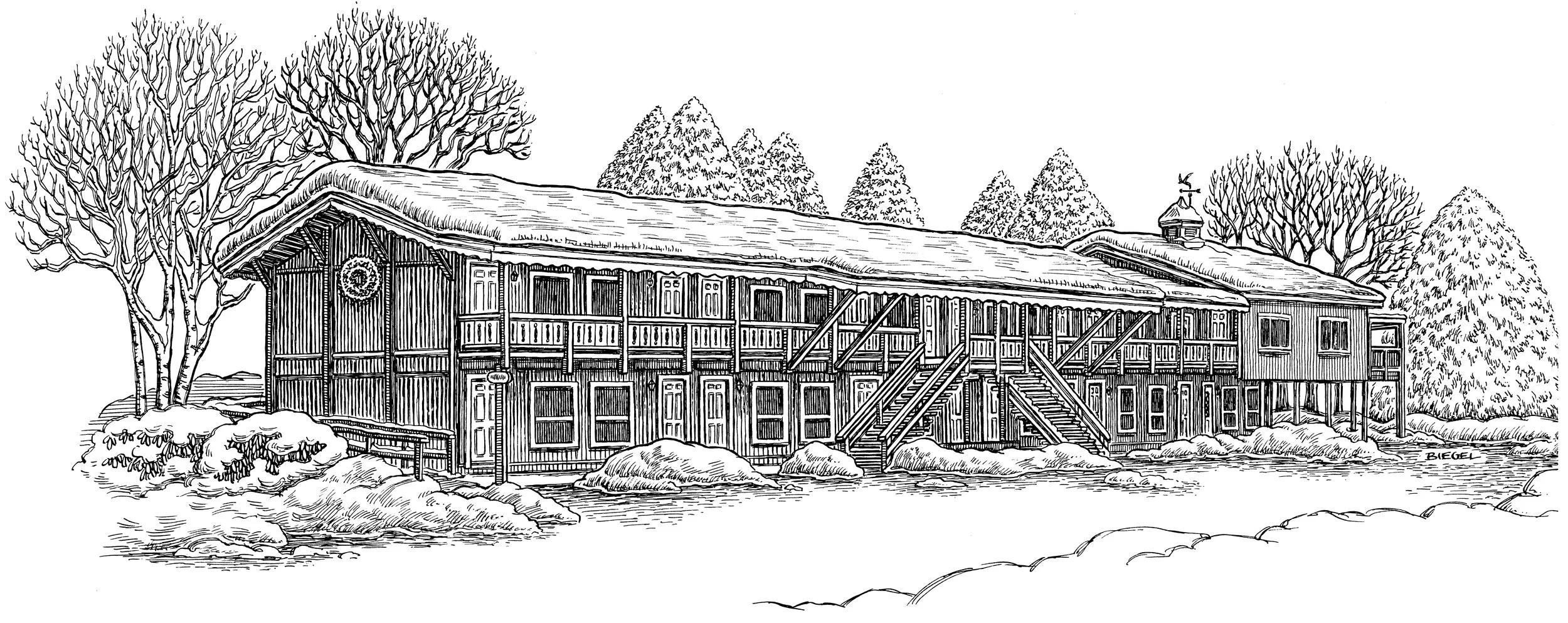 Timber Inn Motel - Ludlow, Vermont (Copy) (Copy) (Copy)