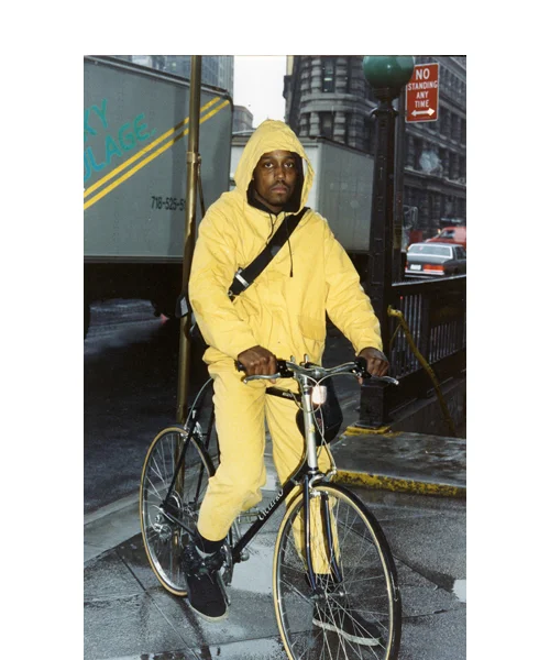 bike messenger Larry Fields