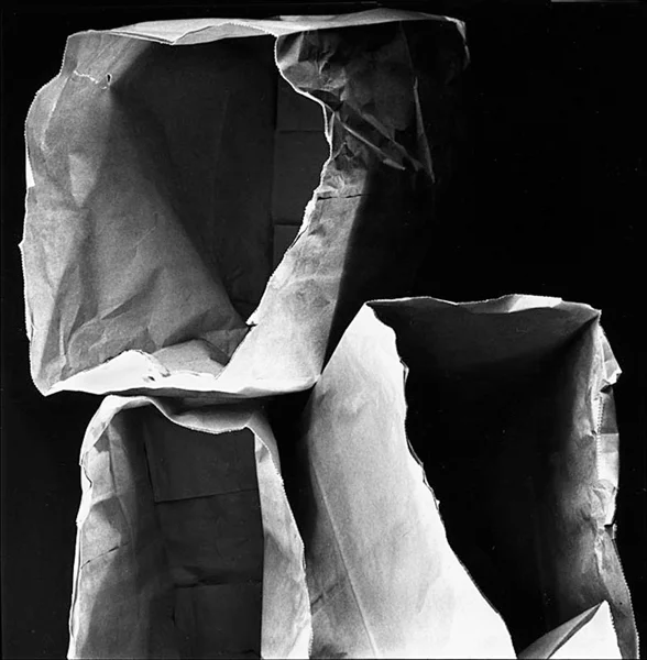 three brown bags