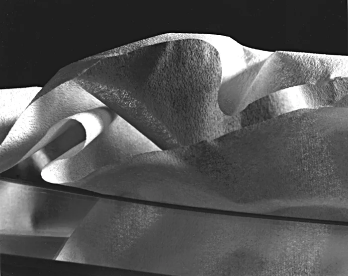 tissue ruffle