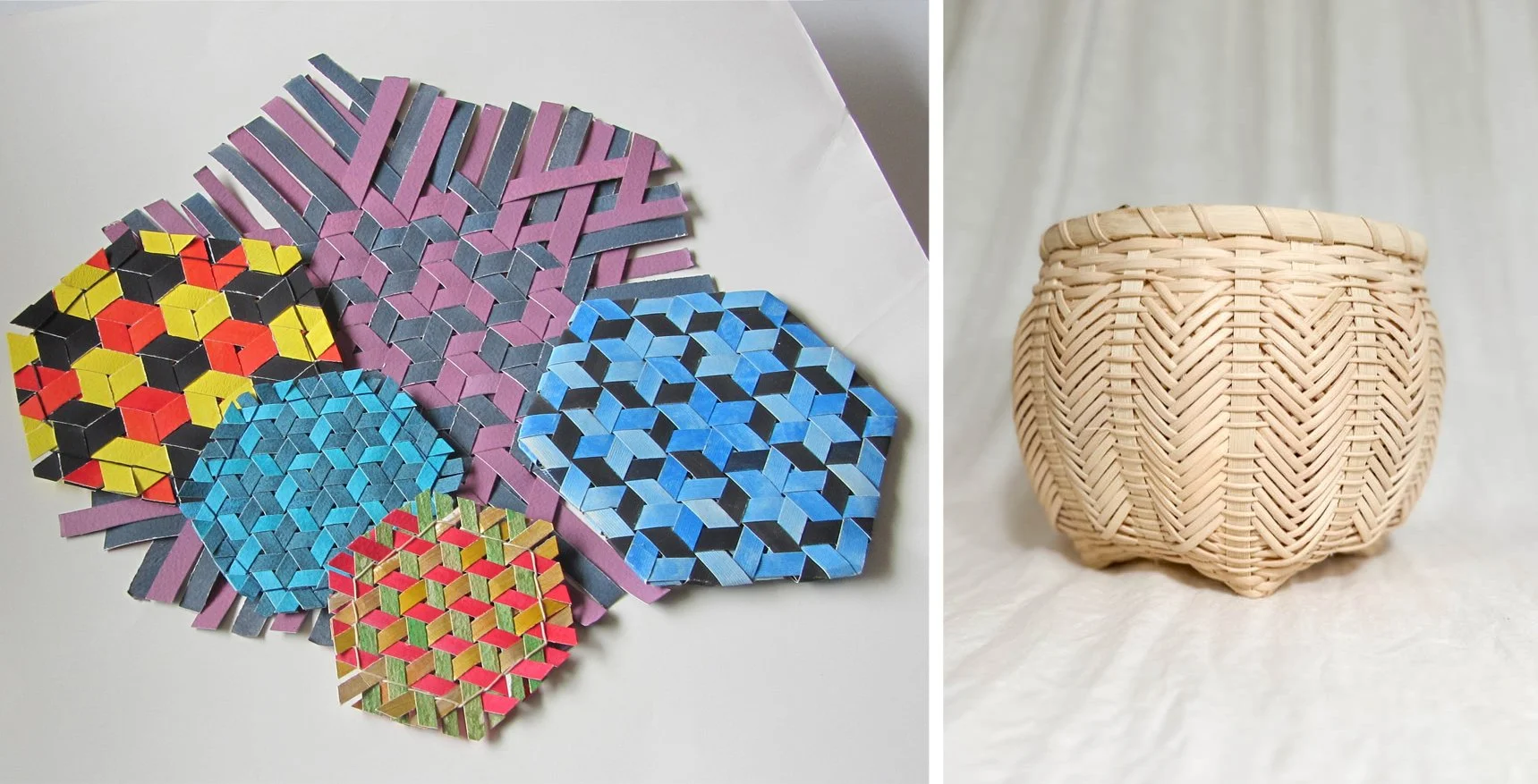 March Zoom-In, Day 1: Introduction to Mad Weave &amp; Cathead Basket with Chevrons