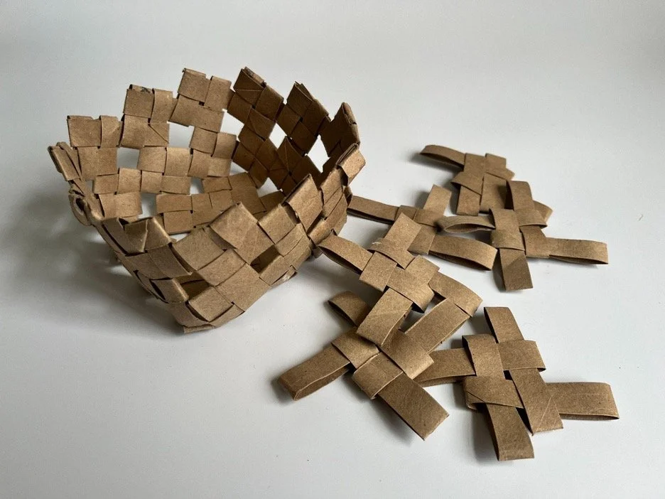 4th Monday Mini-class in February: Chain-Weave Lattice Basket (Waiting list only)