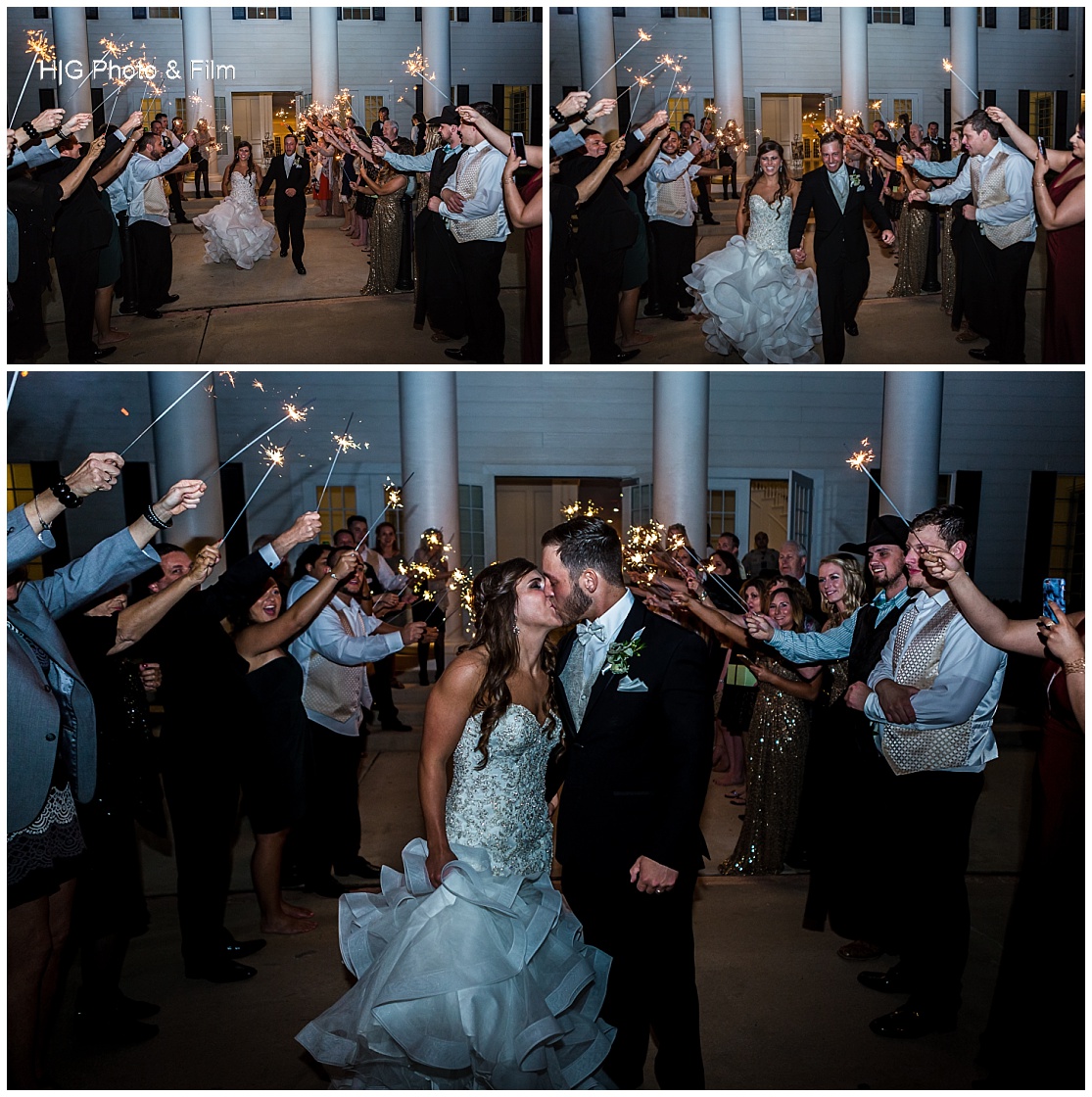 Sparkler Exit!