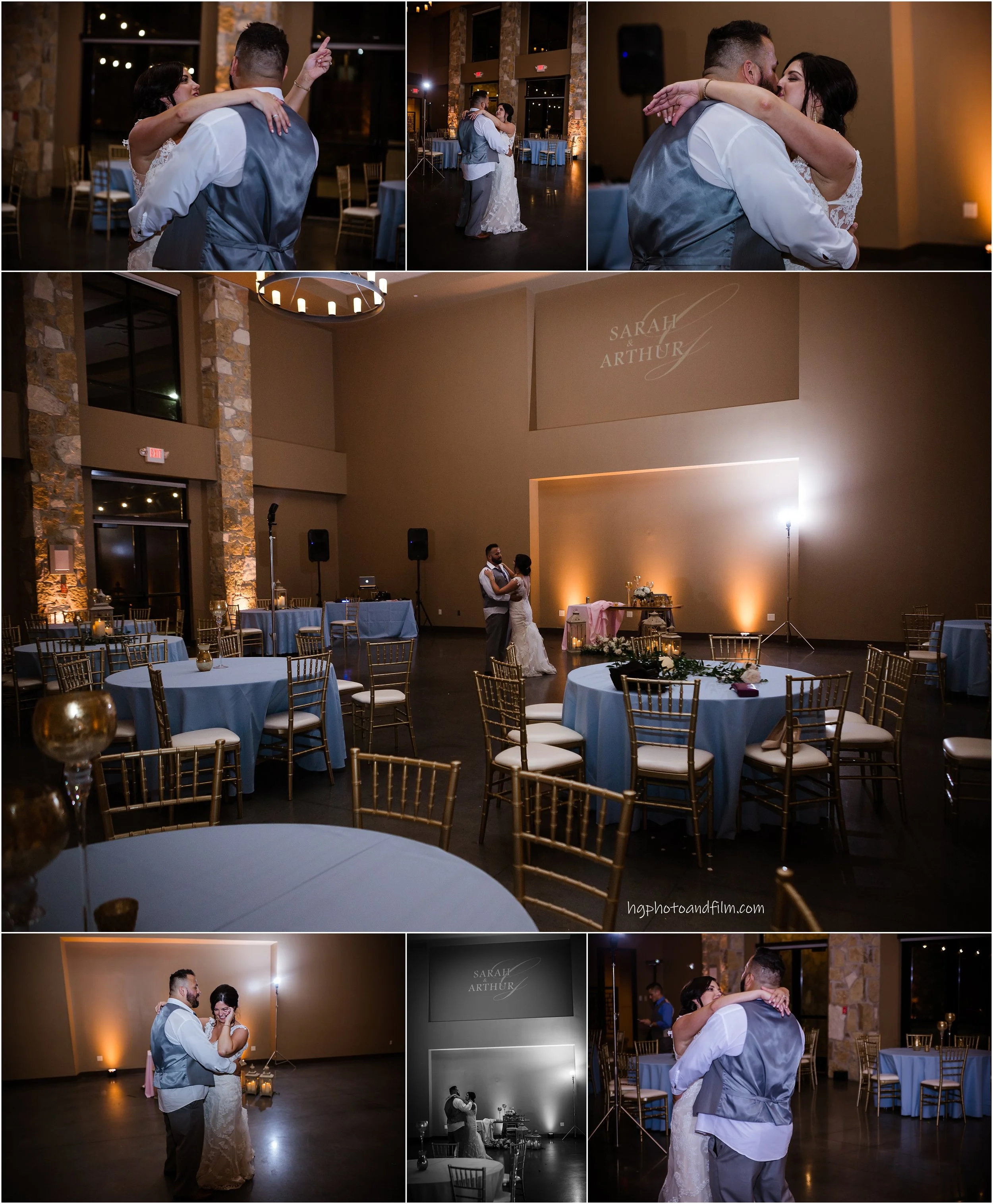 Last dance with no one but the two of them. So special!