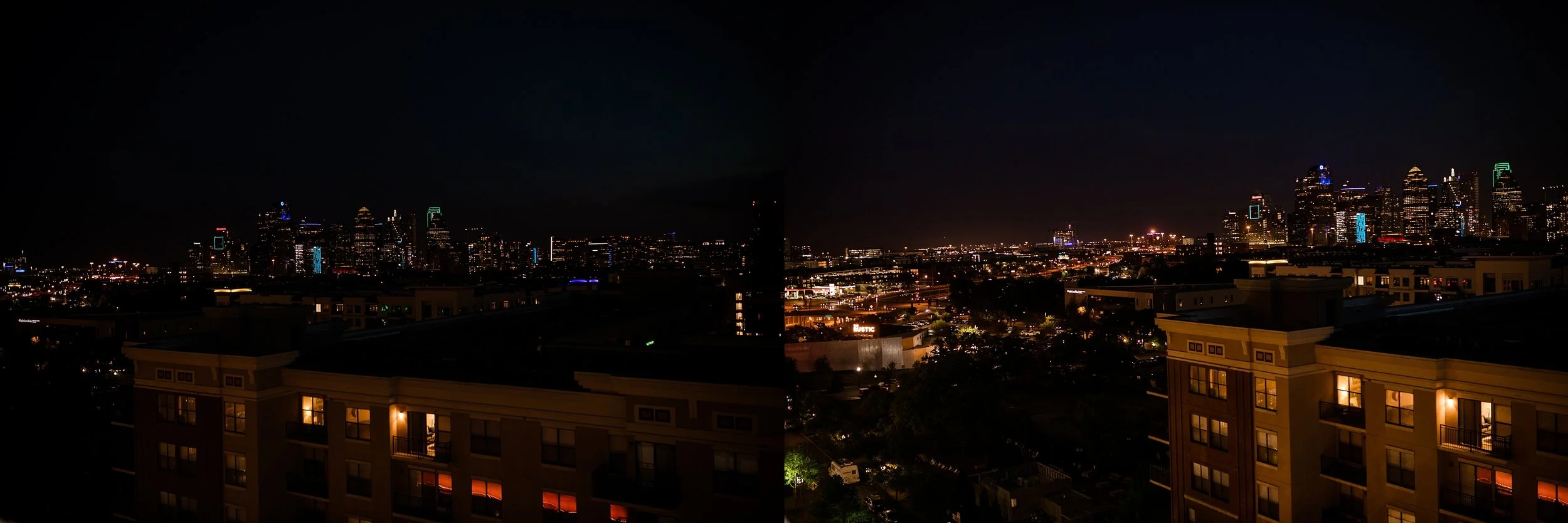 That skyline at night!!