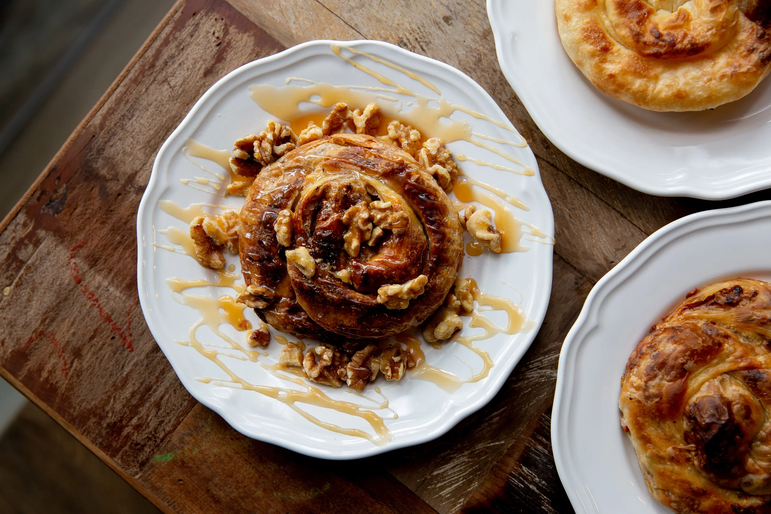 Apple & walnut byrek