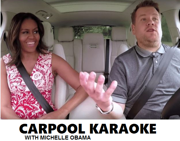 2016 - Carpool Karaoke with Michelle Obama and James Corden
