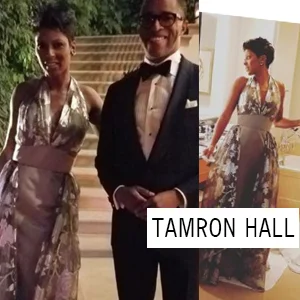 Tamron Hall wears Laura Smalls