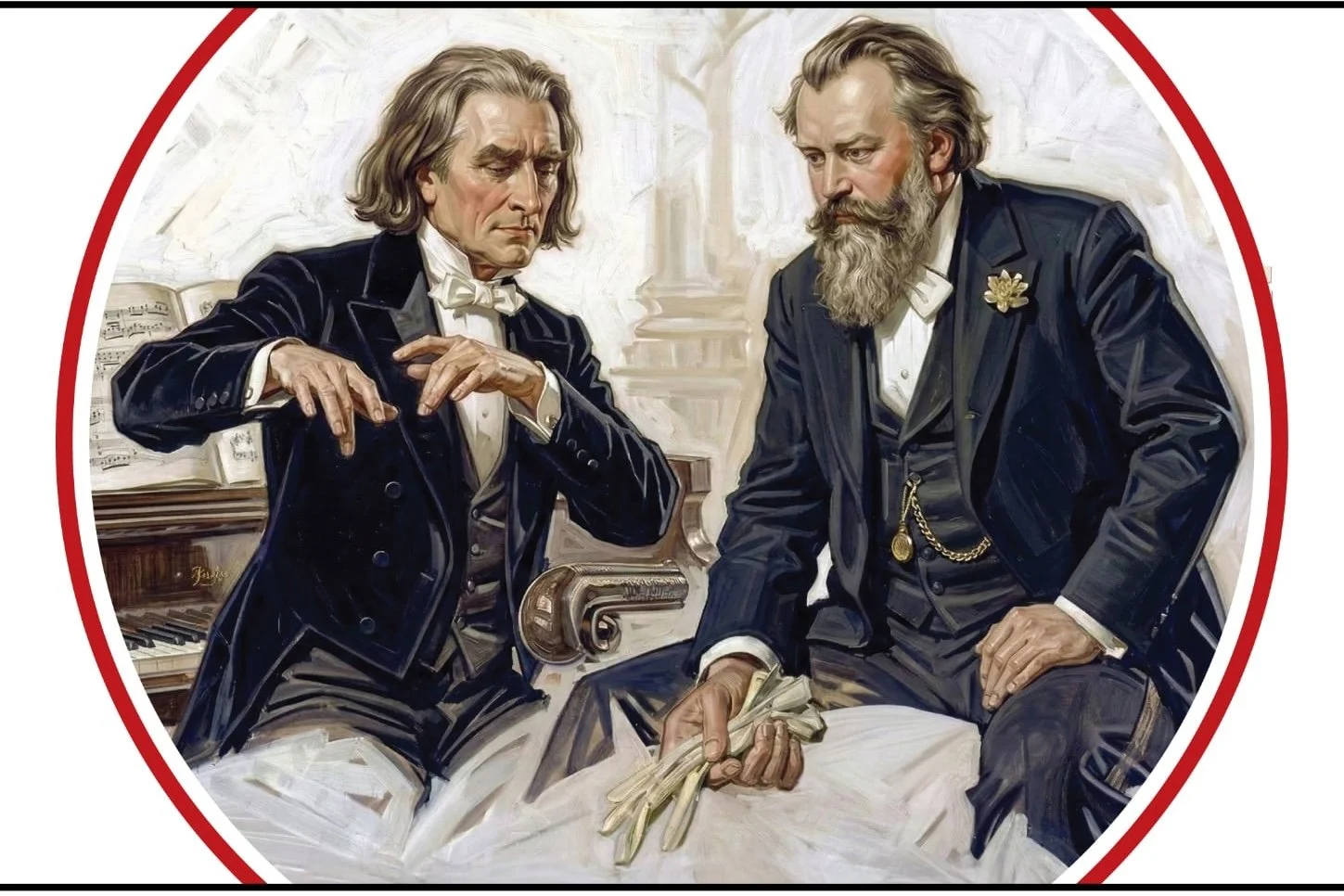 Liszt and Brahms: Four-Handed Virtuosity