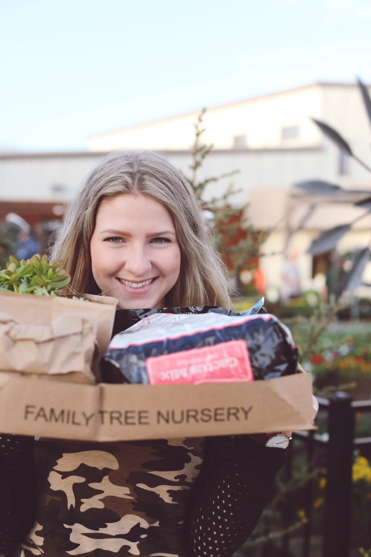 Make sure to purchase the correct soil and your desired planters.