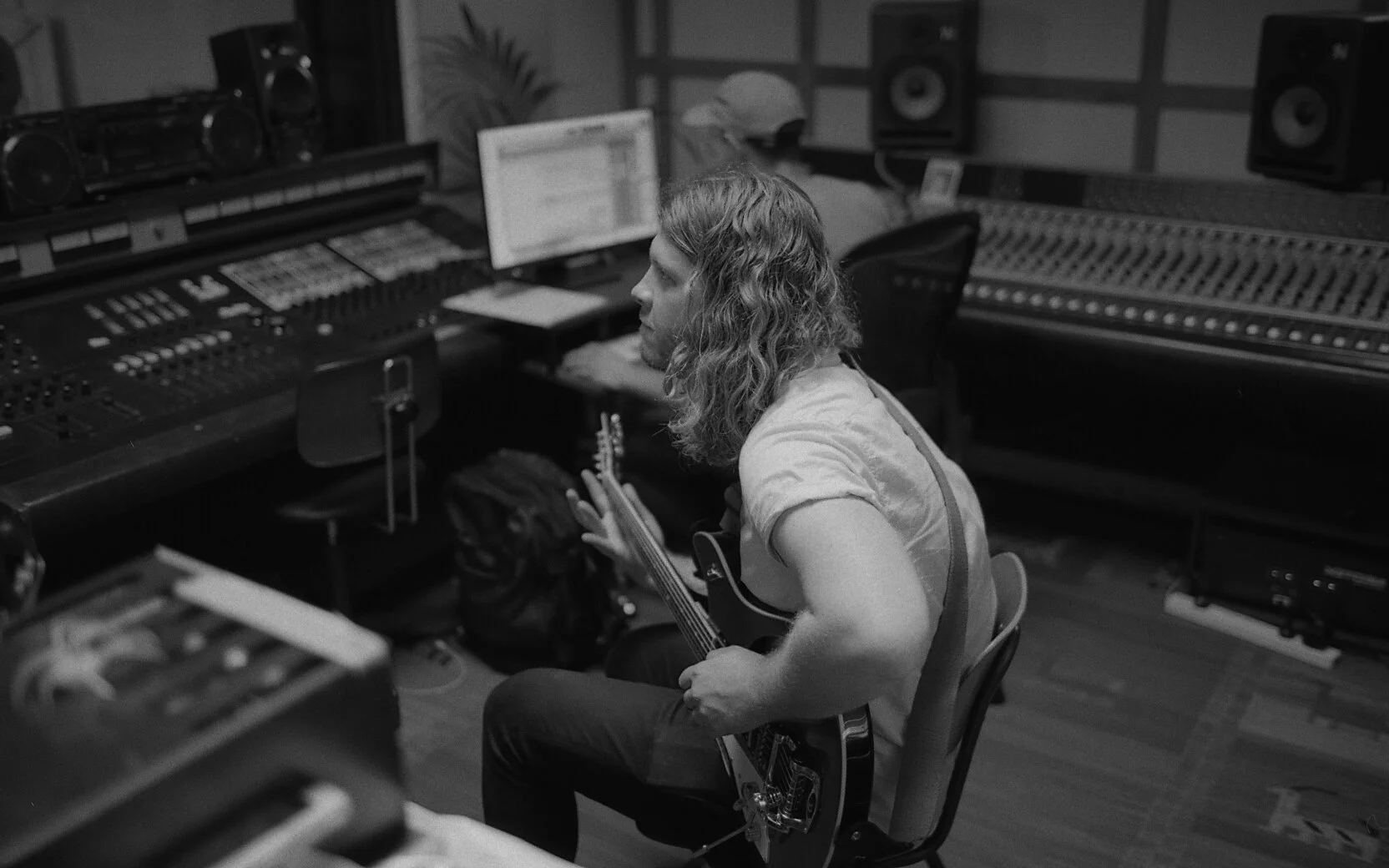 Tom Myers at Golden Retriever Studios 