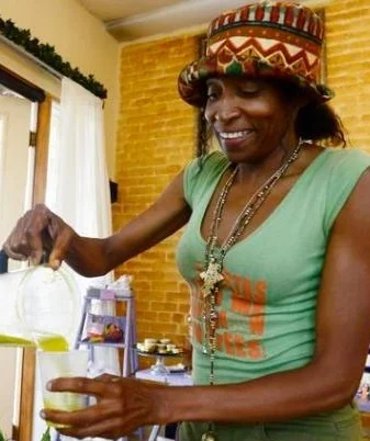 Beverly Grant is an evangelist for healthy eating and a mom with three children. Grant started the first farmers market in the historic Five Points neighborhood, called the Mo’ Betta Green MarketPlace.Her mission is built into the name itself. “The slang part, mo’ betta, is about self- improvement, something that’s easy and that you can do one step, one bite at a time,” she said. “Green is about the lifestyle, sustainability and regeneration.” She is a 2018 Graduate of Satya's 200 hr POC Yoga Teacher Training program. You may have spotted her on a bus or heard her voice on the radio. Or maybe you’ve been lucky enough to have filled your belly with prana full food that she grew and cooked from her own pure heart and hands at one of her summer farmers markets. Beverly Grant is a local honored celebrity for her many contributions to the community. She is like Denver’s very own Annapurna (Hindu Goddess of Food)! On top of all that, she is just the warmest, funniest human being! Class Style: Athletic, yet gentle, fluid, graceful, and complete for the body and spirit.
