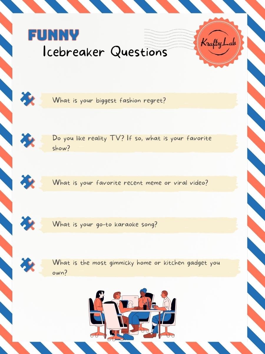 100 Fun Icebreaker Questions For Work Meetings