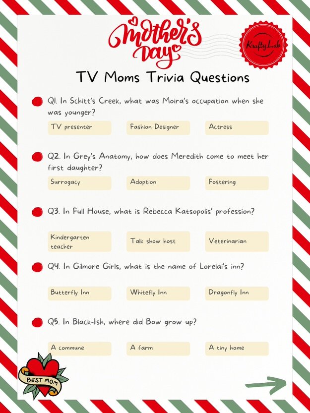 30+ Fun Mother's Day Trivia Questions And Answers
