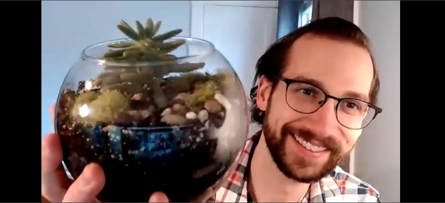 hybrid terrarium making class