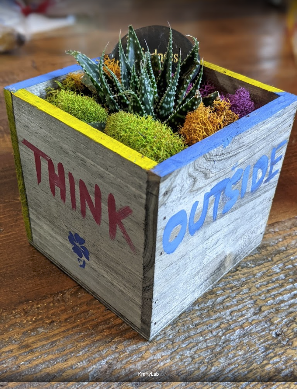 DIY Moss Terrarium for Teams, Online class & kit