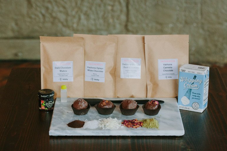 DIY Chocolate Truffle Making Kit For Corporate Team Building