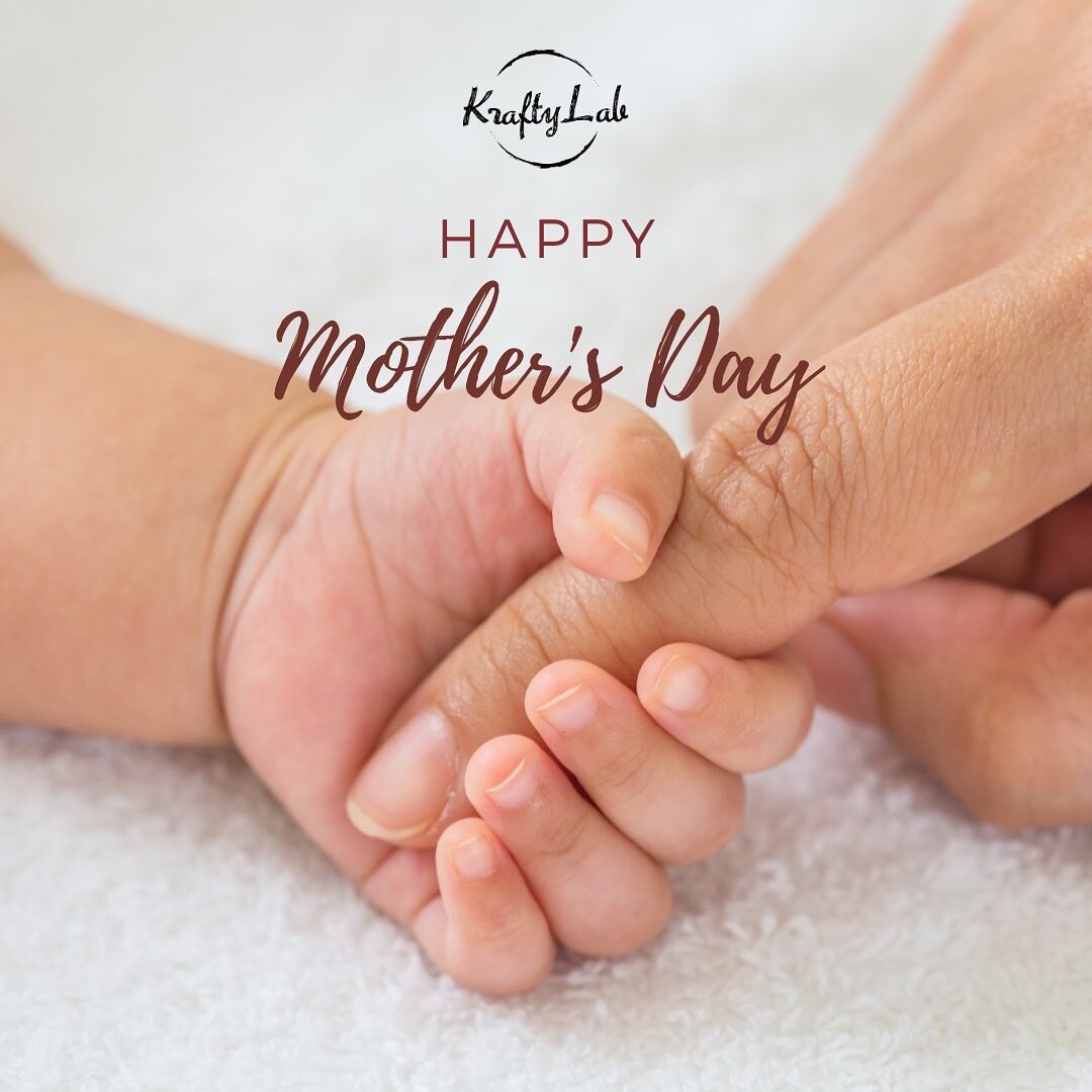Happy Mother's Day from everyone at KraftyLab! We are so grateful for all the incredible moms in our organization, communities, and lives. 💗💓