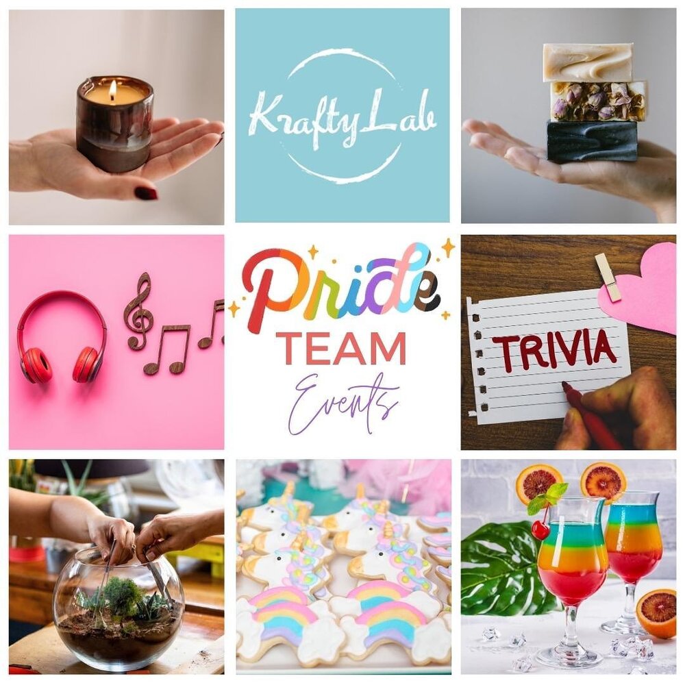 Pride Month is right around the corner and we are so excited to be helping you and your teams celebrate. Our catalog is full of fun and engaging experiences like arts and crafts, virtual games, and mixology and we can customize all of our experiences