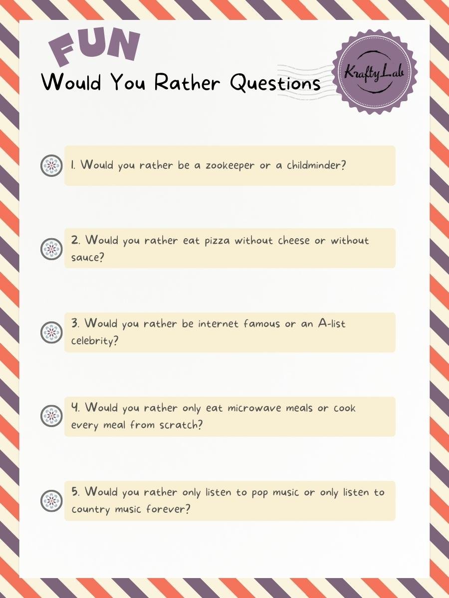 Office Would You Rather Questions Printable  14 This or That Questions –  LittleSizzle