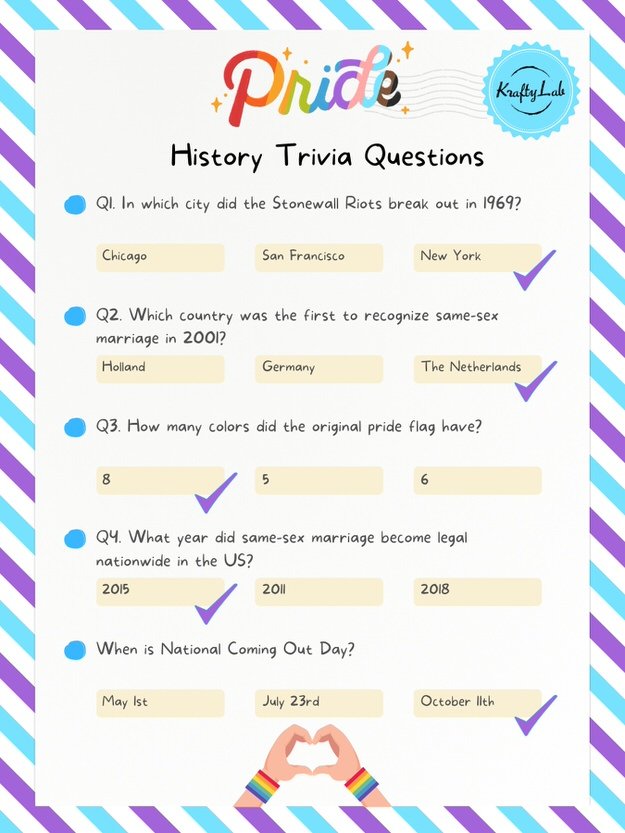 Lgbtq Quiz