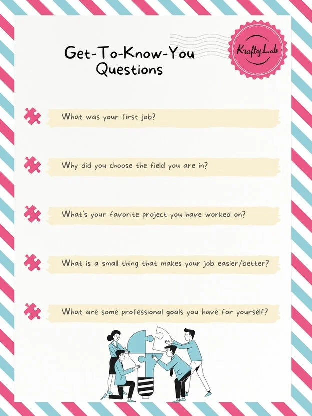 50+ Fun Get To Know You Questions For Work Teams