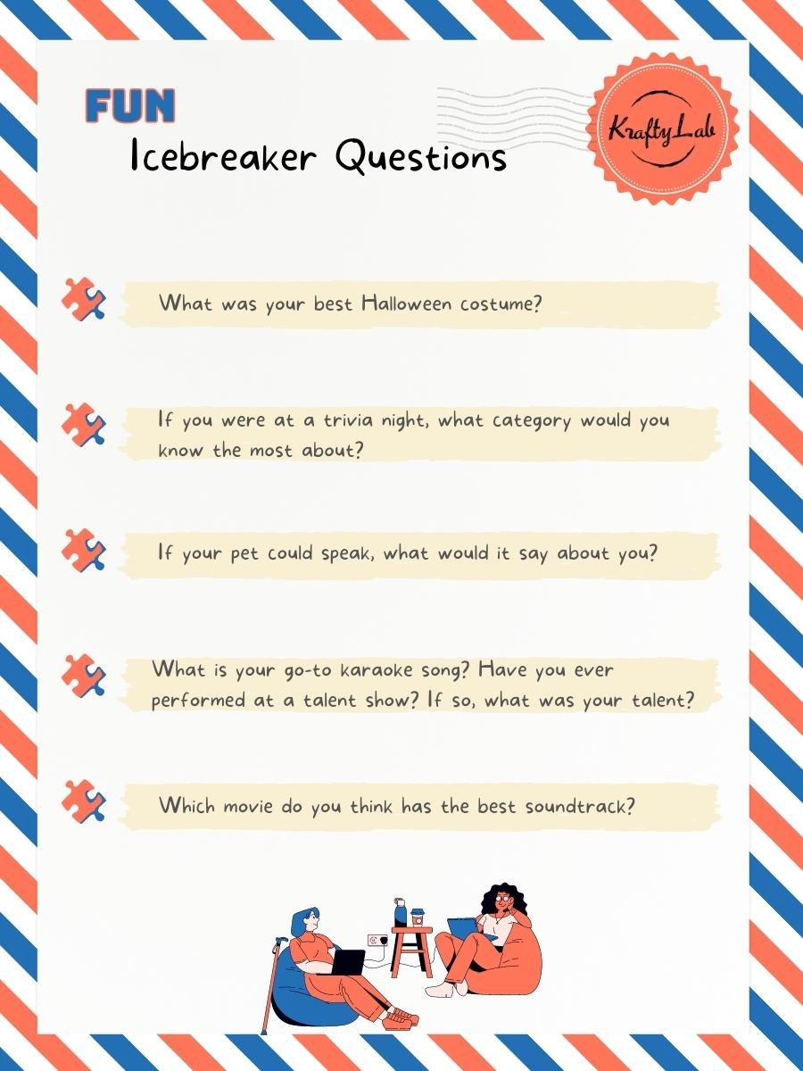 100 Fun Icebreaker Questions For Work Meetings