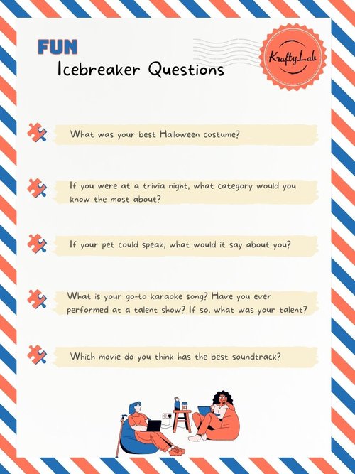 Icebreaker Examples  Fun Exercises and Example Questions
